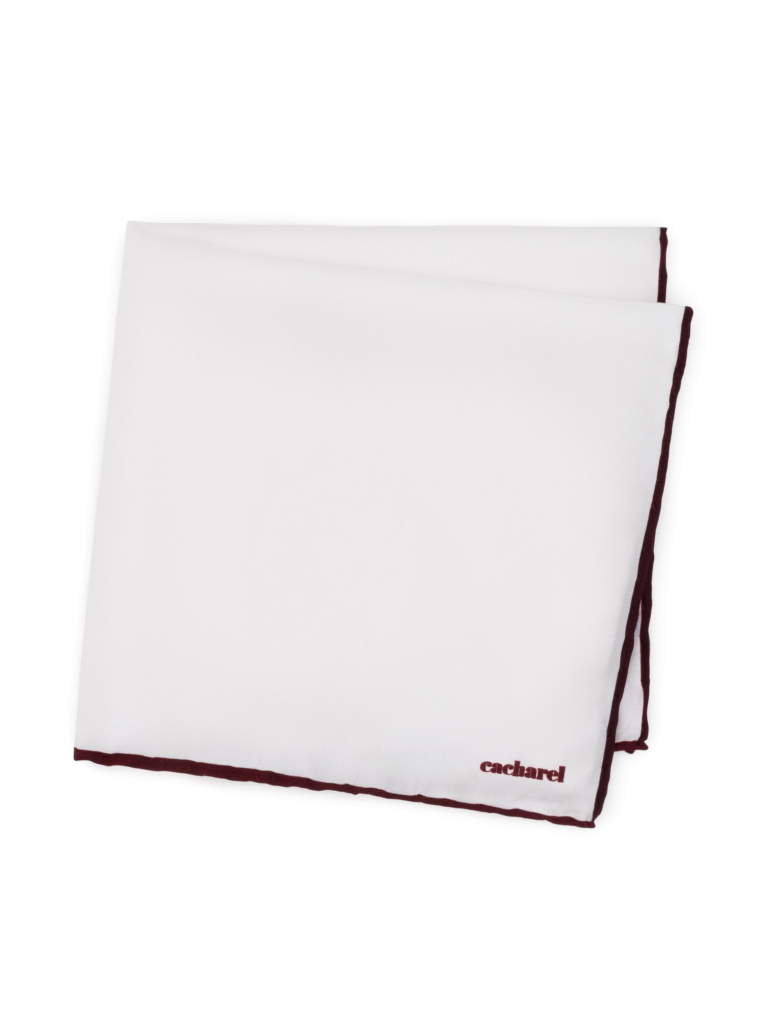 Bordo Basic İpek Mendil - 50299044008