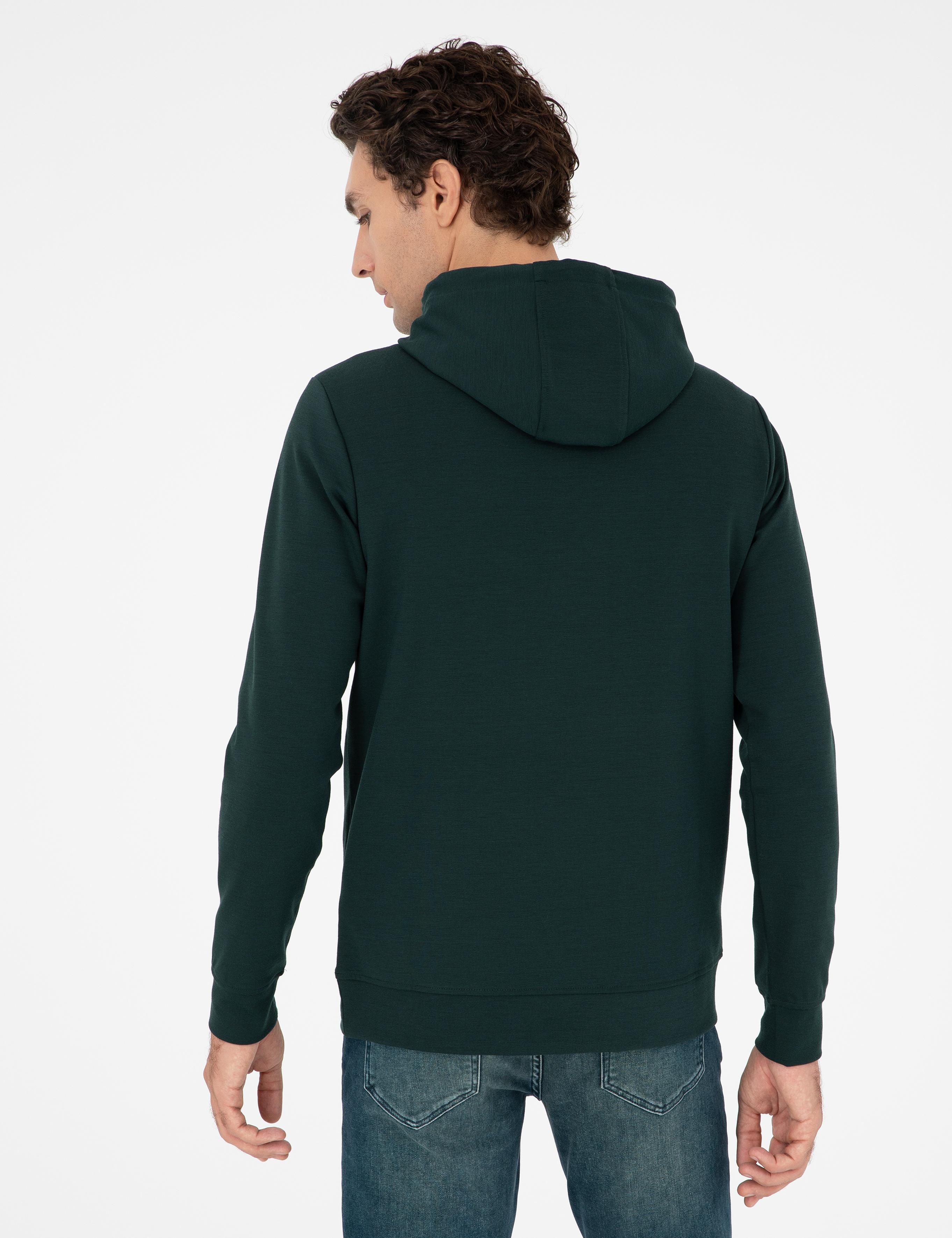 Zümrüt Regular Fit Kapüşonlu Sweatshirt - 50294024029