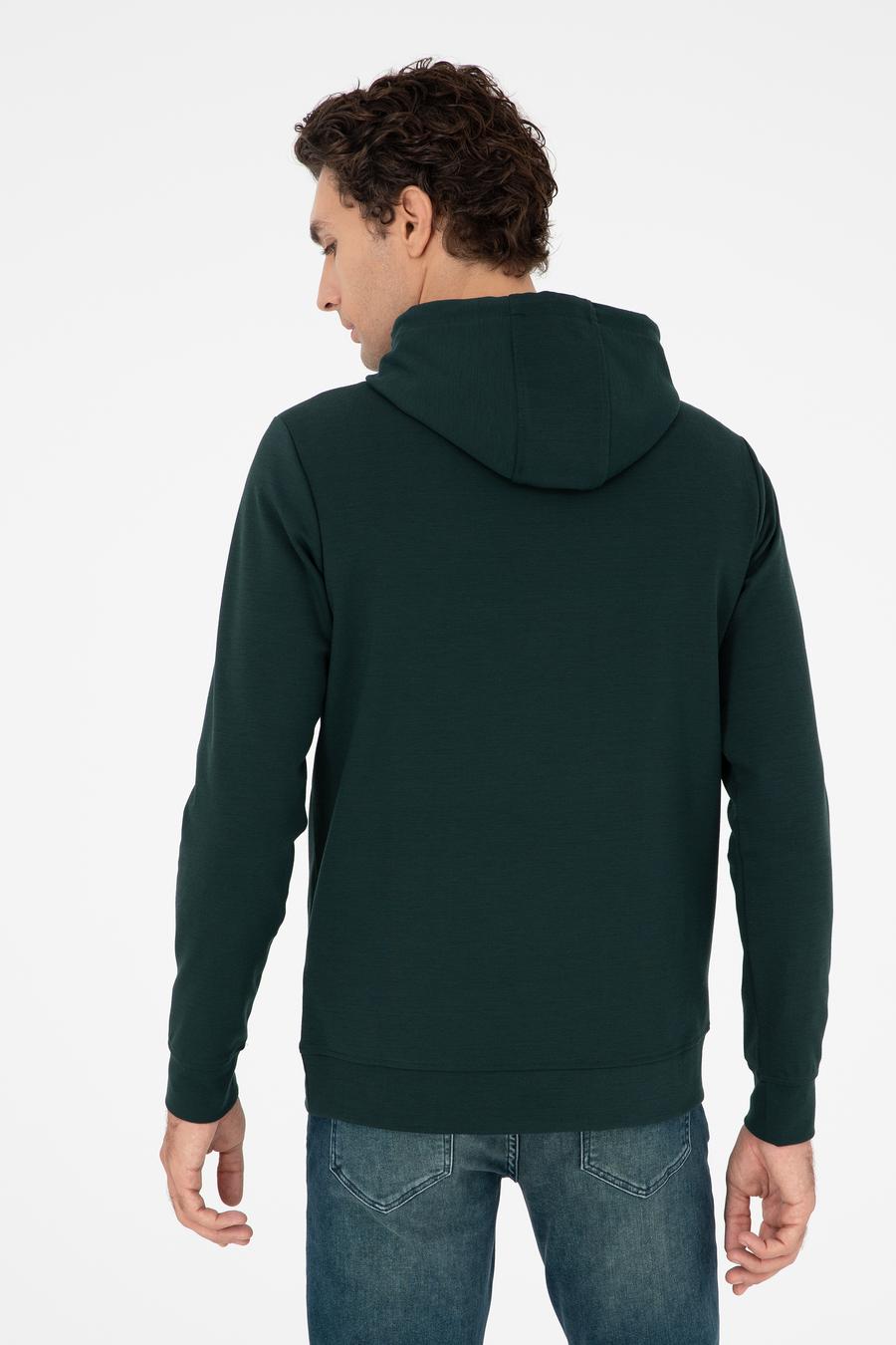 Zümrüt Regular Fit Kapüşonlu Sweatshirt - 50294024029