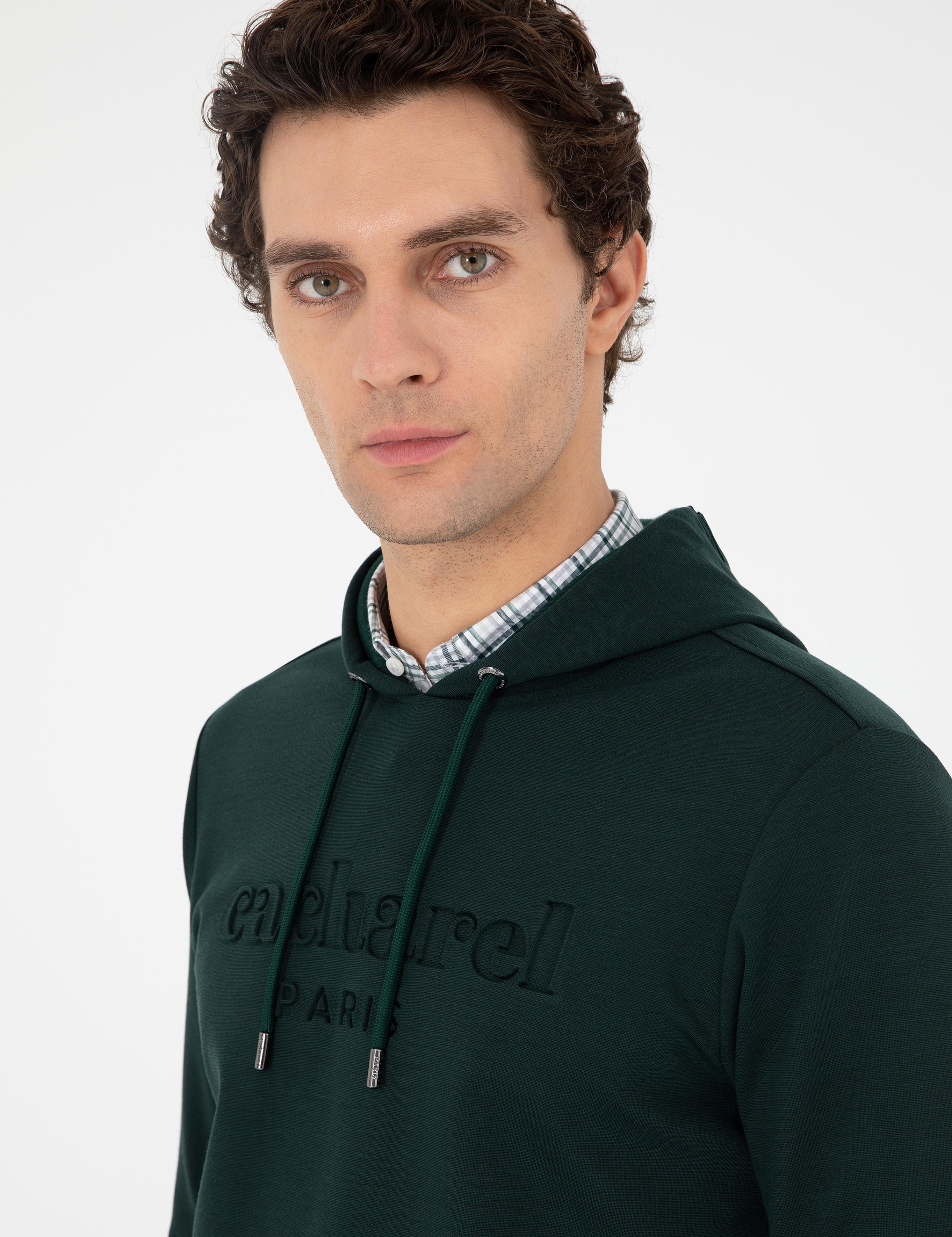Zümrüt Regular Fit Kapüşonlu Sweatshirt - 50294024029