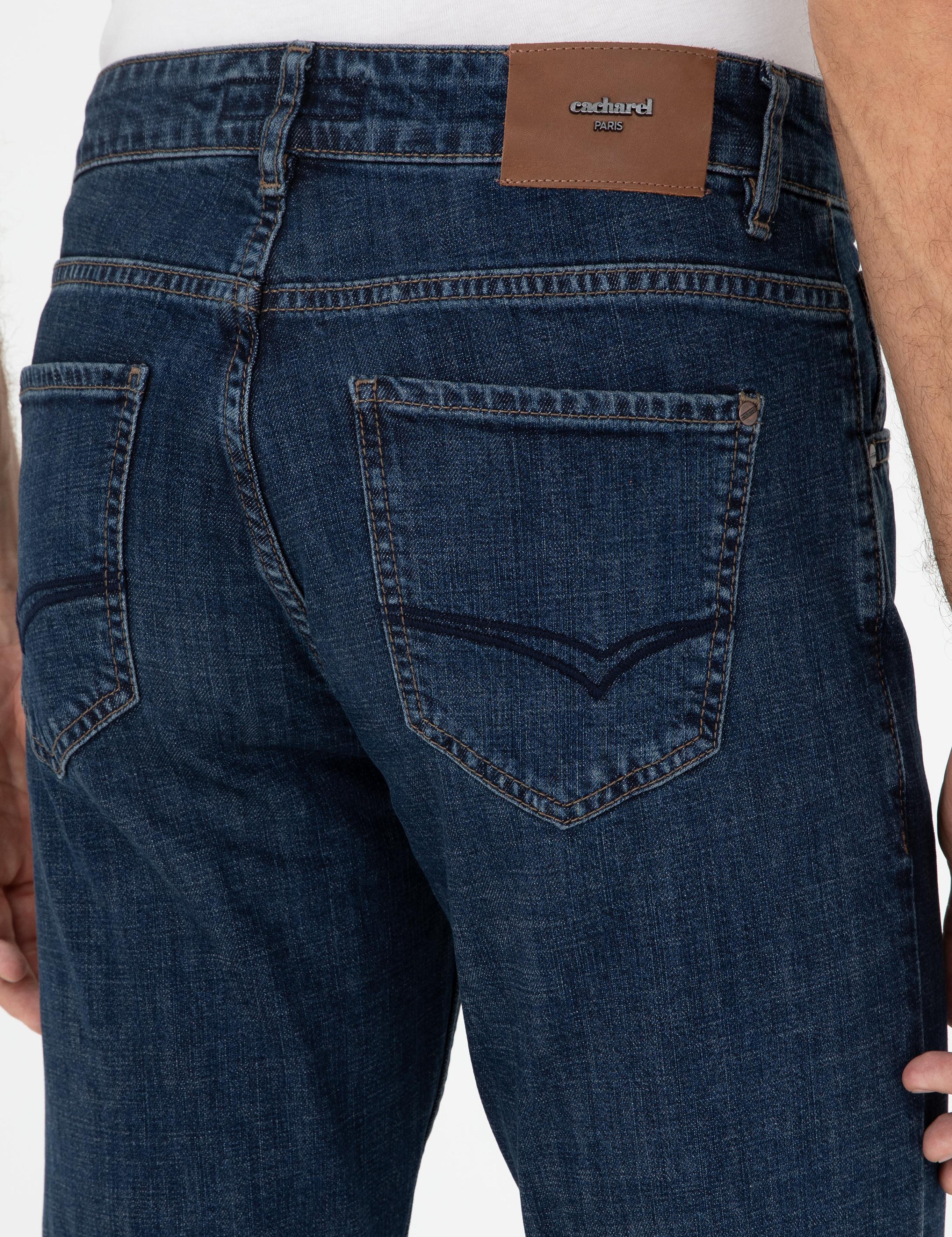 Lacivert Slim Fit Pamuk Karışımlı Jean Pantolon - 50290506058