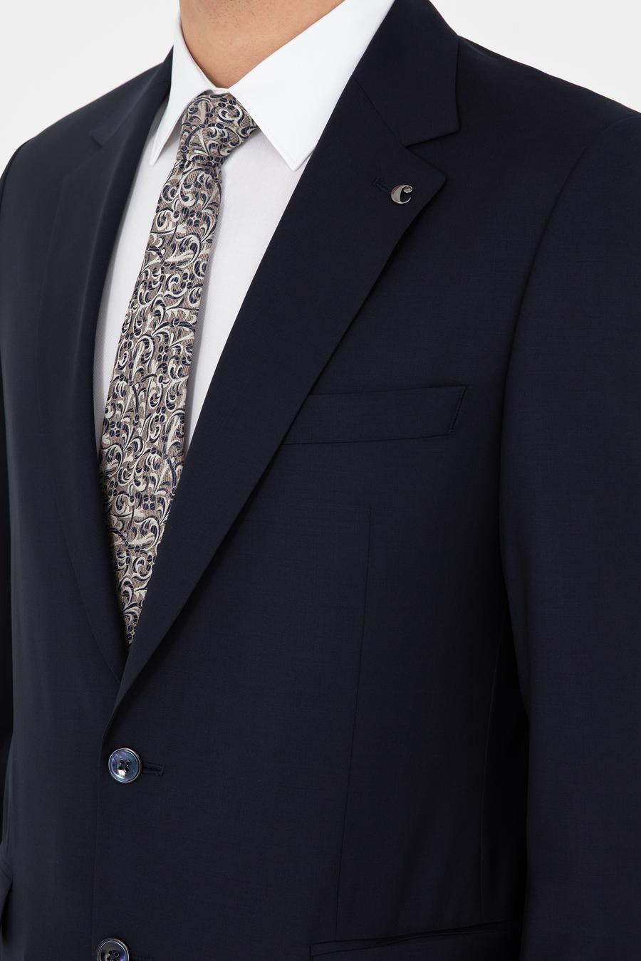 Lacivert Slim Fit Takım Elbise - 50298106005