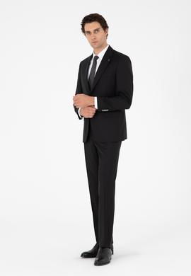 Siyah Slim Fit Takım Elbise