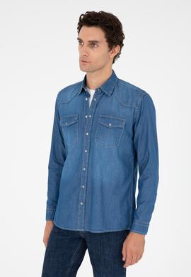 Mavi Regular Fit Jean Gömlek