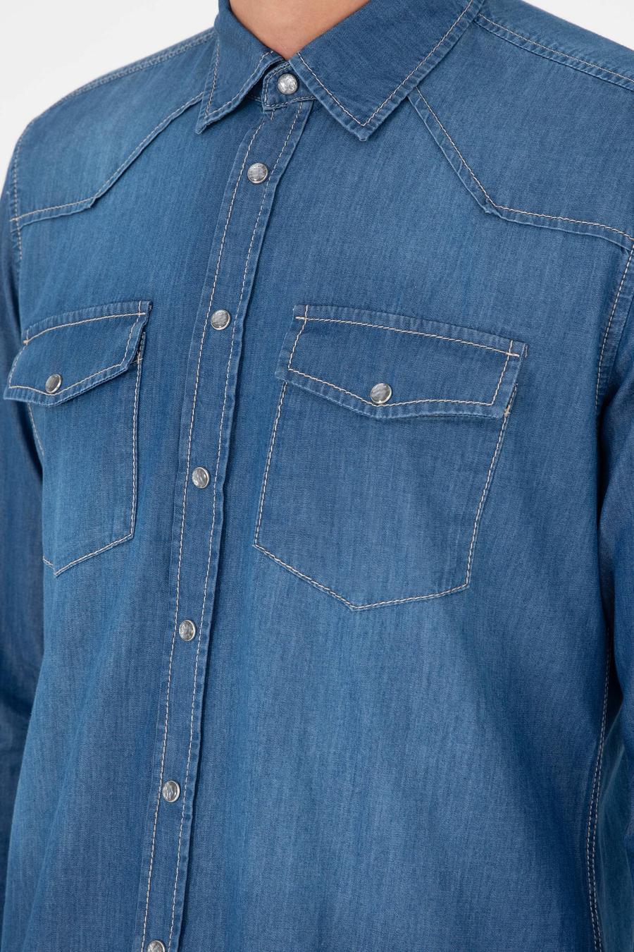 Mavi Regular Fit Jean Gömlek - 50289346003