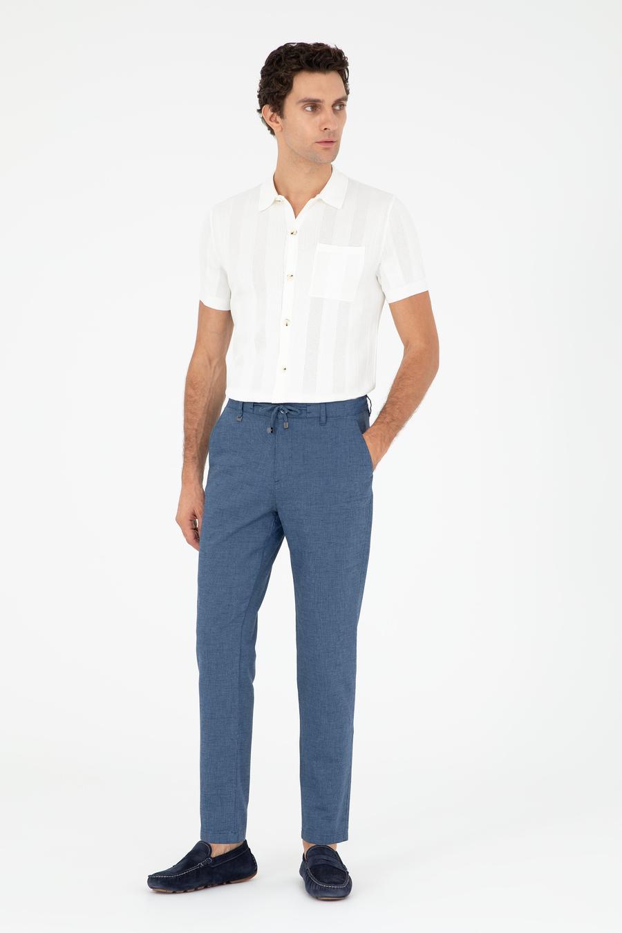 İndigo Carrot Fit Kanvas Pantolon - 50284665142