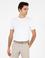 Beyaz Slim Fit Bisiklet Yaka Triko T-shirt