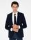 Lacivert Slim Fit Kaşmir Ceket