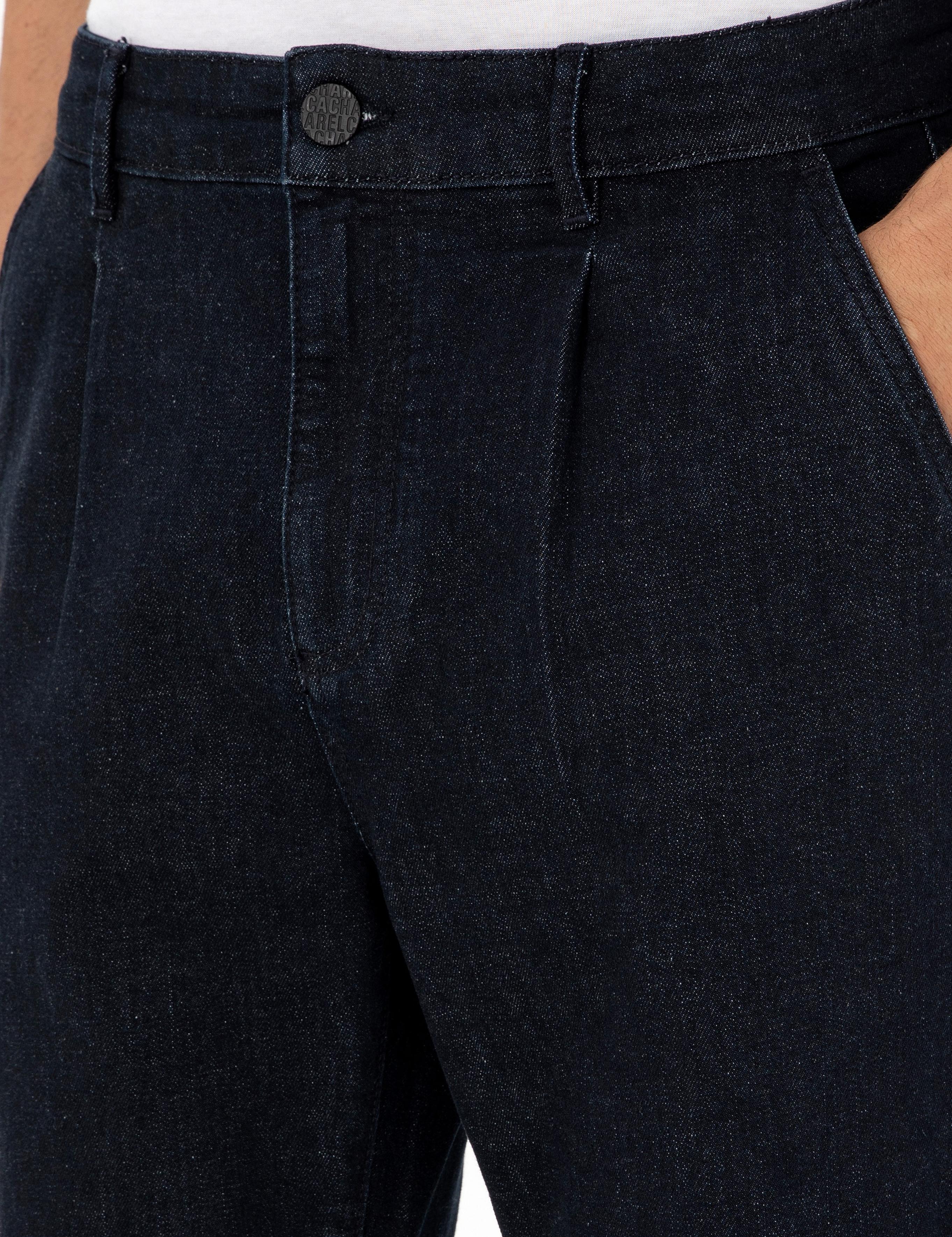 Koyu Lacivert Carrot Fit Jean Pantolon - 50290517072
