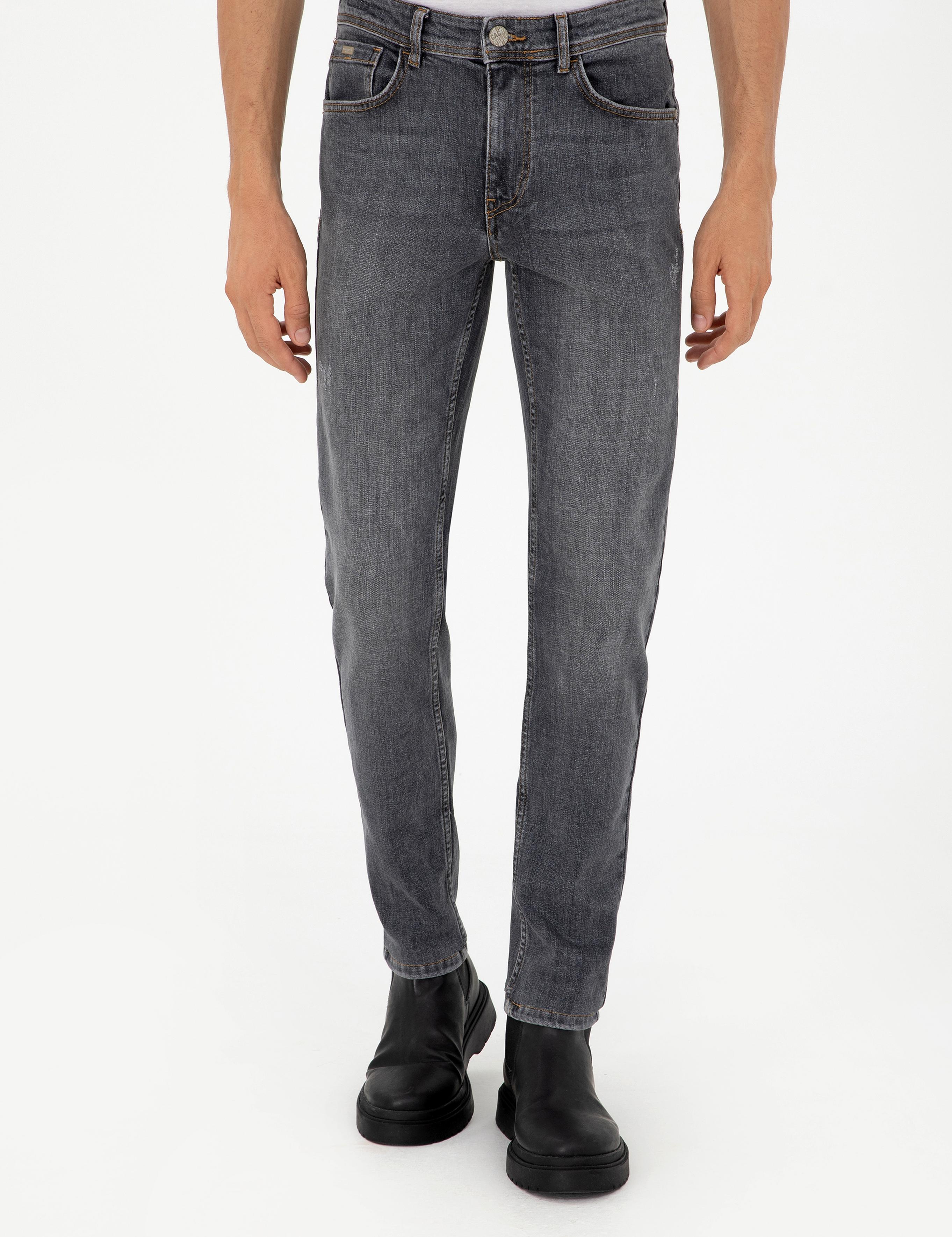 Antrasit Slim Fit Jean Pantolon - 50290520058