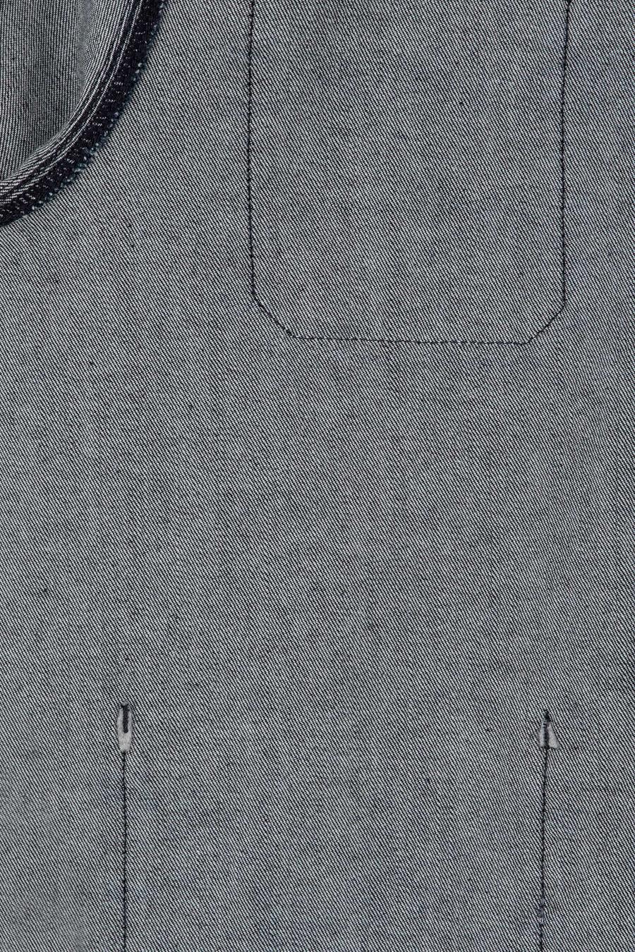 Koyu Lacivert Regular Fit Jean Ceket - 50290968026