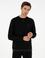 Siyah Regular Fit Sweatshirt