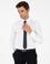 Beyaz Slim Fit Uzun Kollu Basic Gömlek