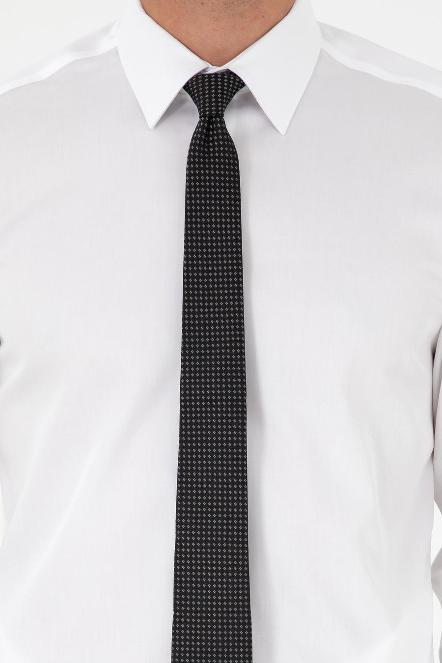 Beyaz Slim Fit Uzun Kollu Basic Gömlek - 50303302011