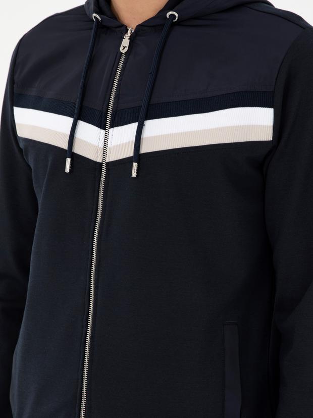 Lacivert Regular Fit Sweatshirt