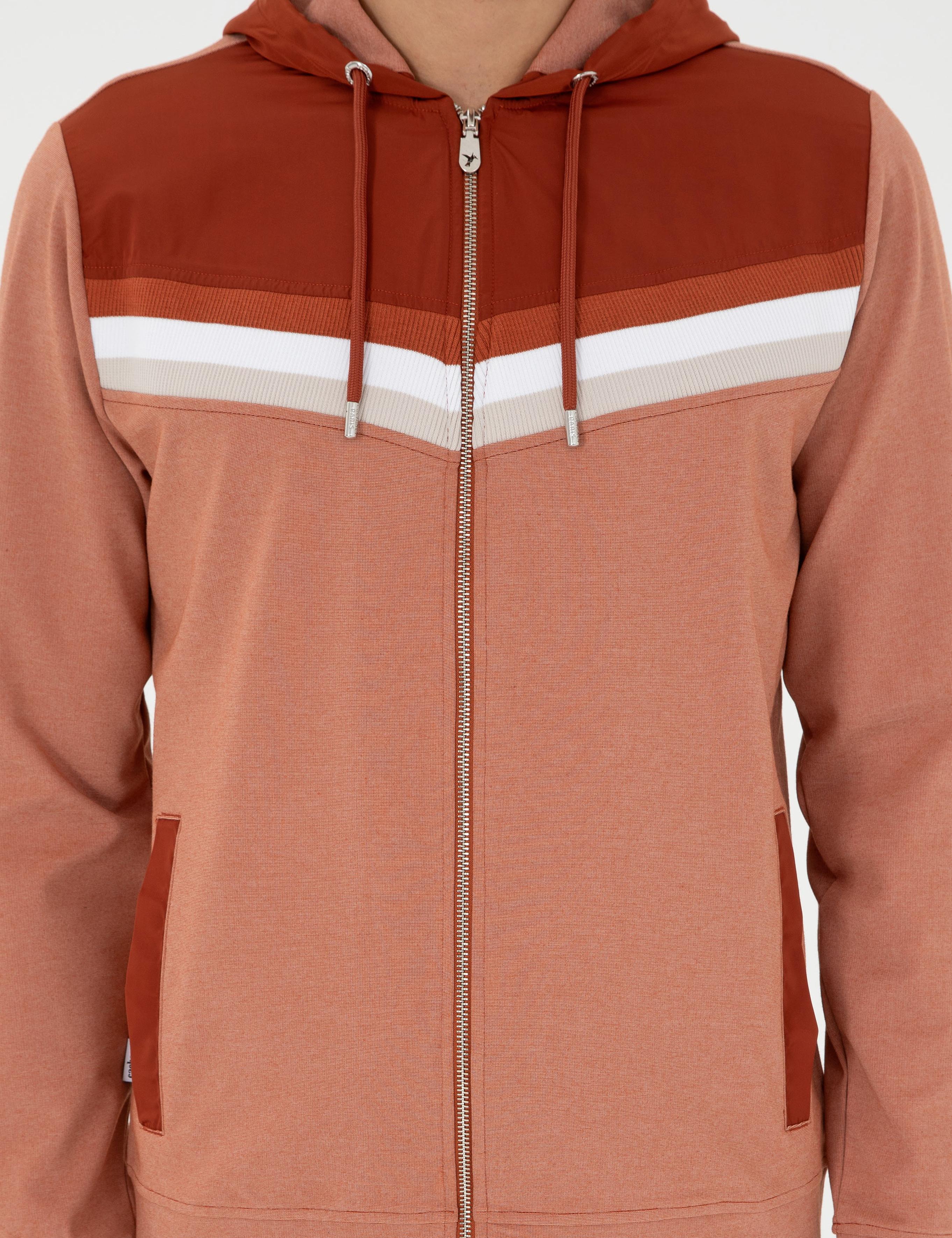 Pas Regular Fit Tam Fermuarlı Kapüşonlu Sweatshirt - 50292490035
