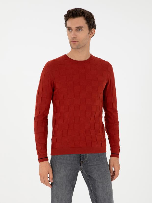Kiremit Slim Fit Kazak