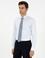 Açık Mavi Slim Fit Uzun Kollu Basic Gömlek