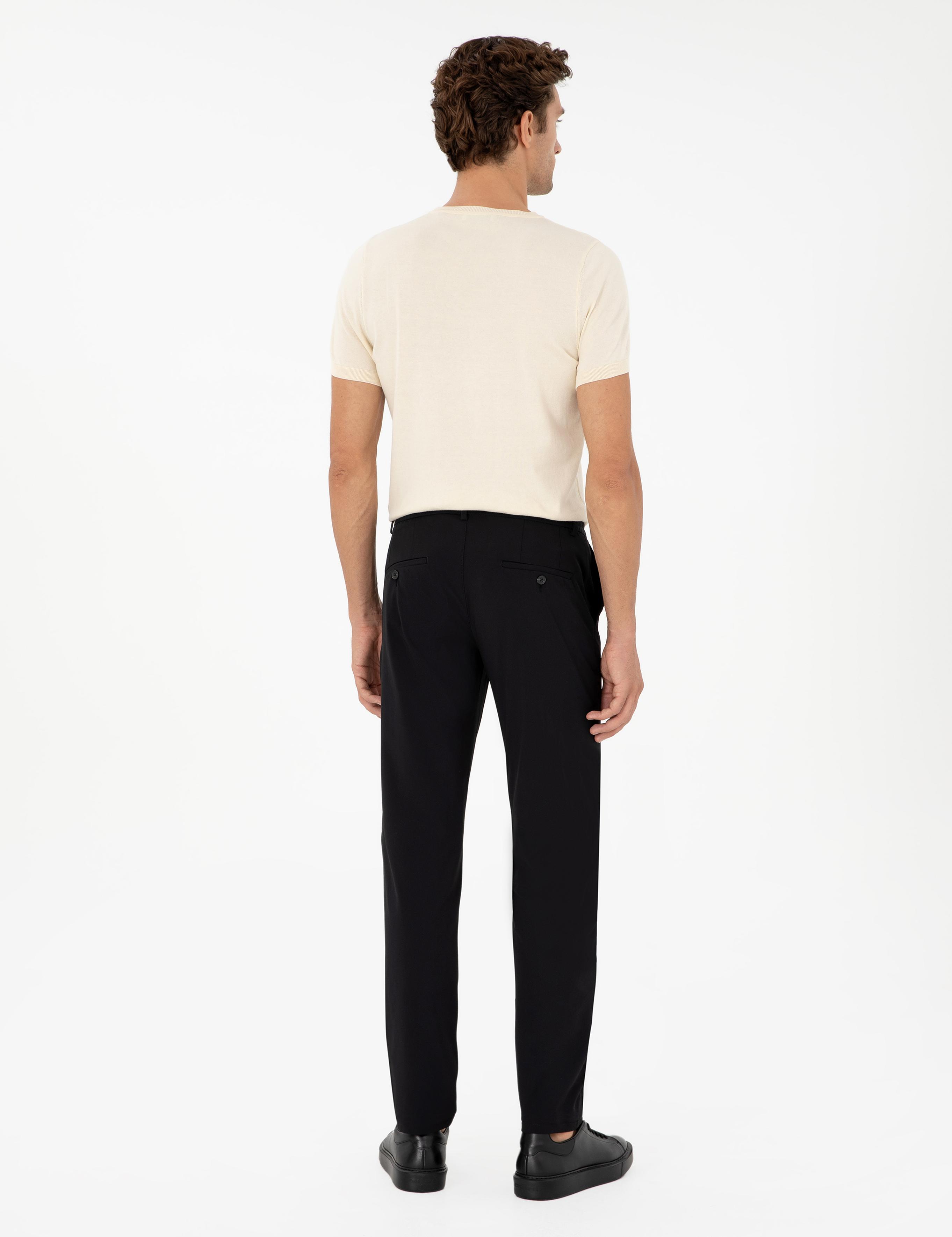 Siyah Slim Fit Kumaş Pantolon - 50305035035