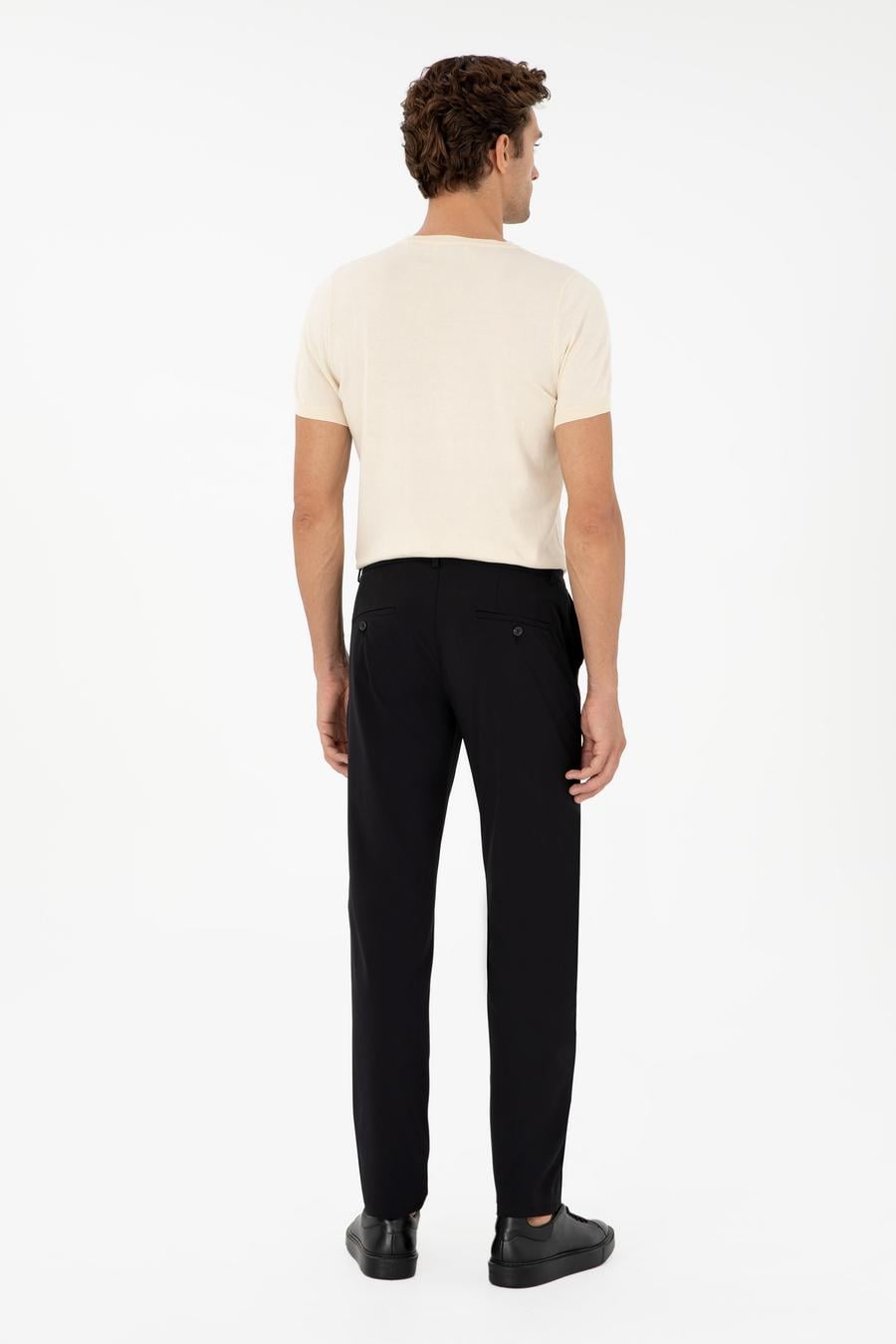Siyah Slim Fit Kumaş Pantolon - 50305035035