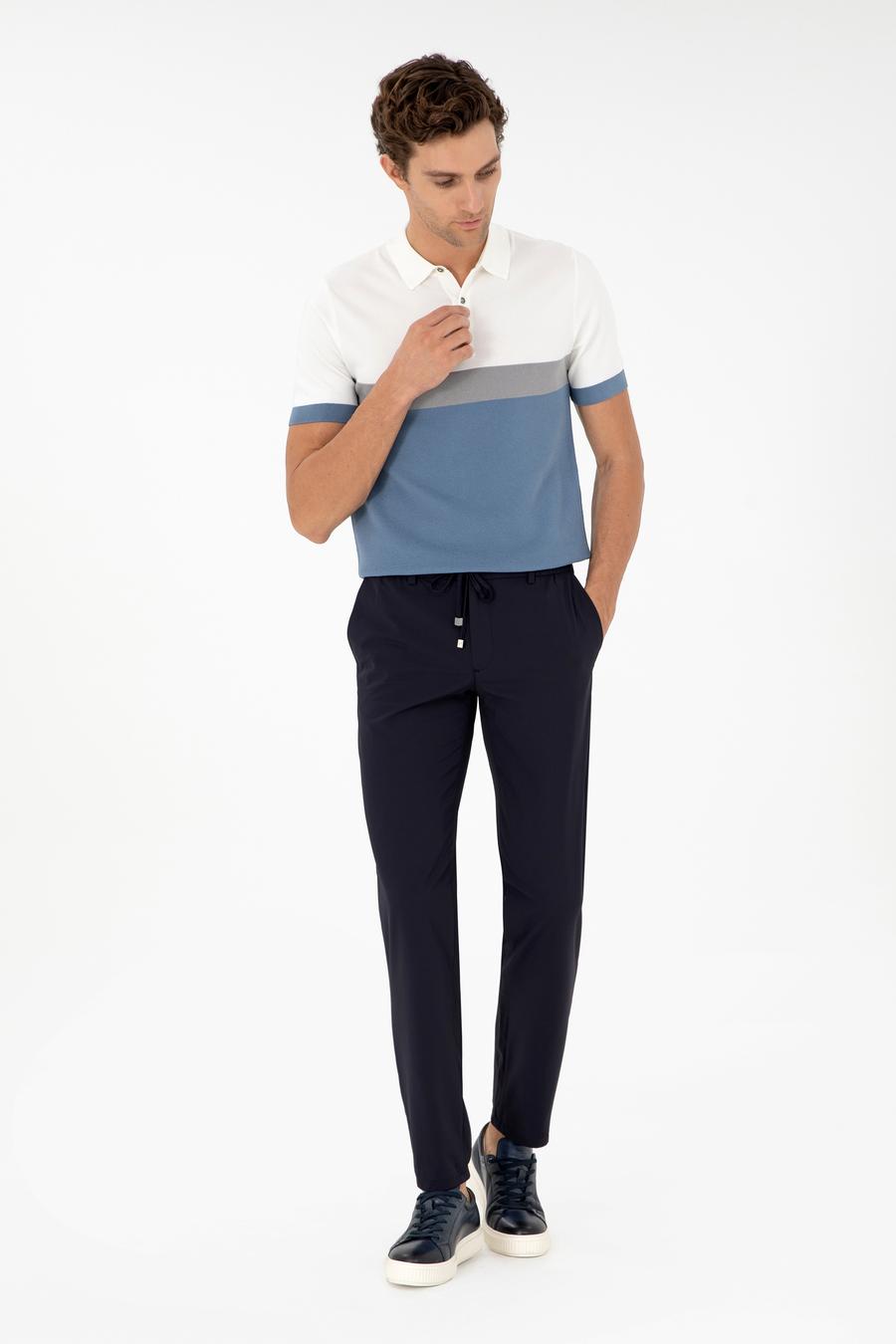 Lacivert Slim Fit Kumaş Pantolon - 50305035015