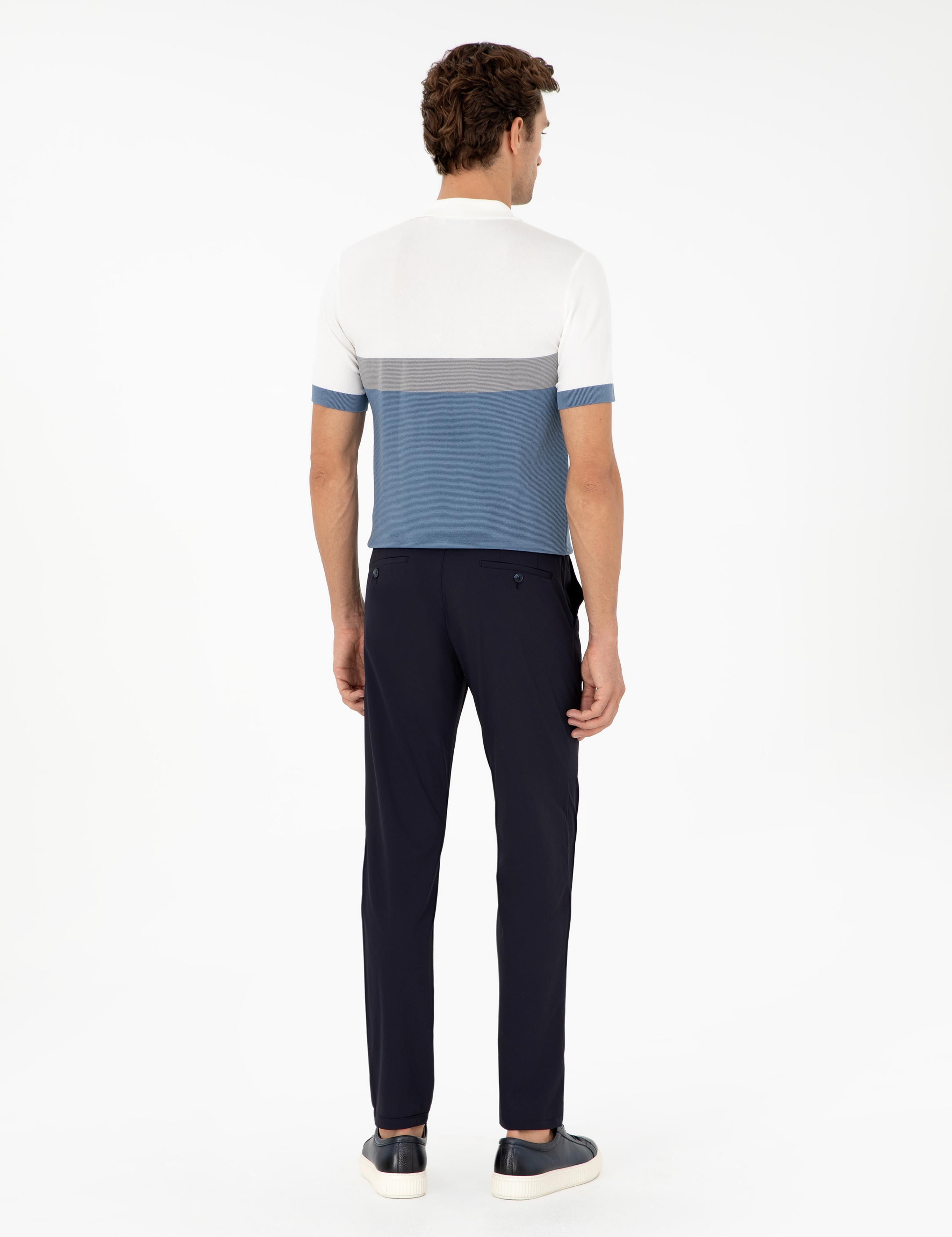 Lacivert Slim Fit Kumaş Pantolon - 50305035015