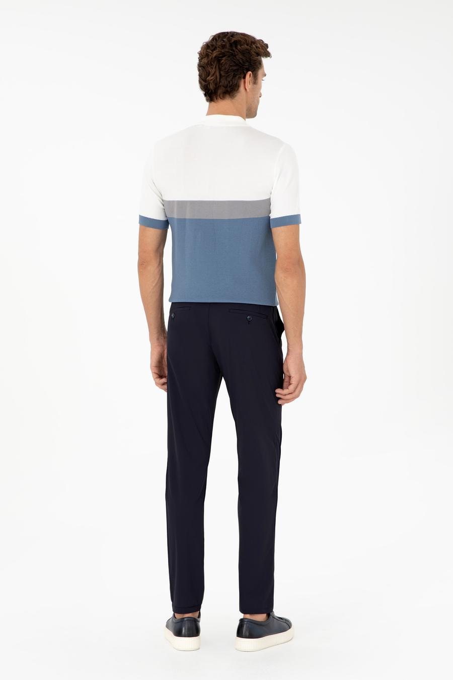 Lacivert Slim Fit Kumaş Pantolon - 50305035015