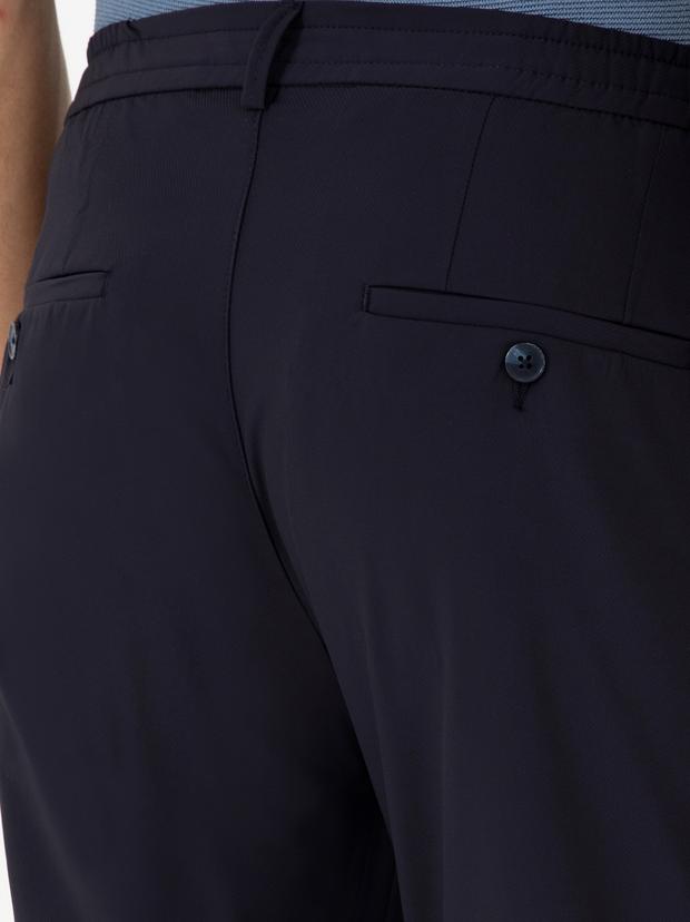 Lacivert Slim Fit Kumaş Pantolon