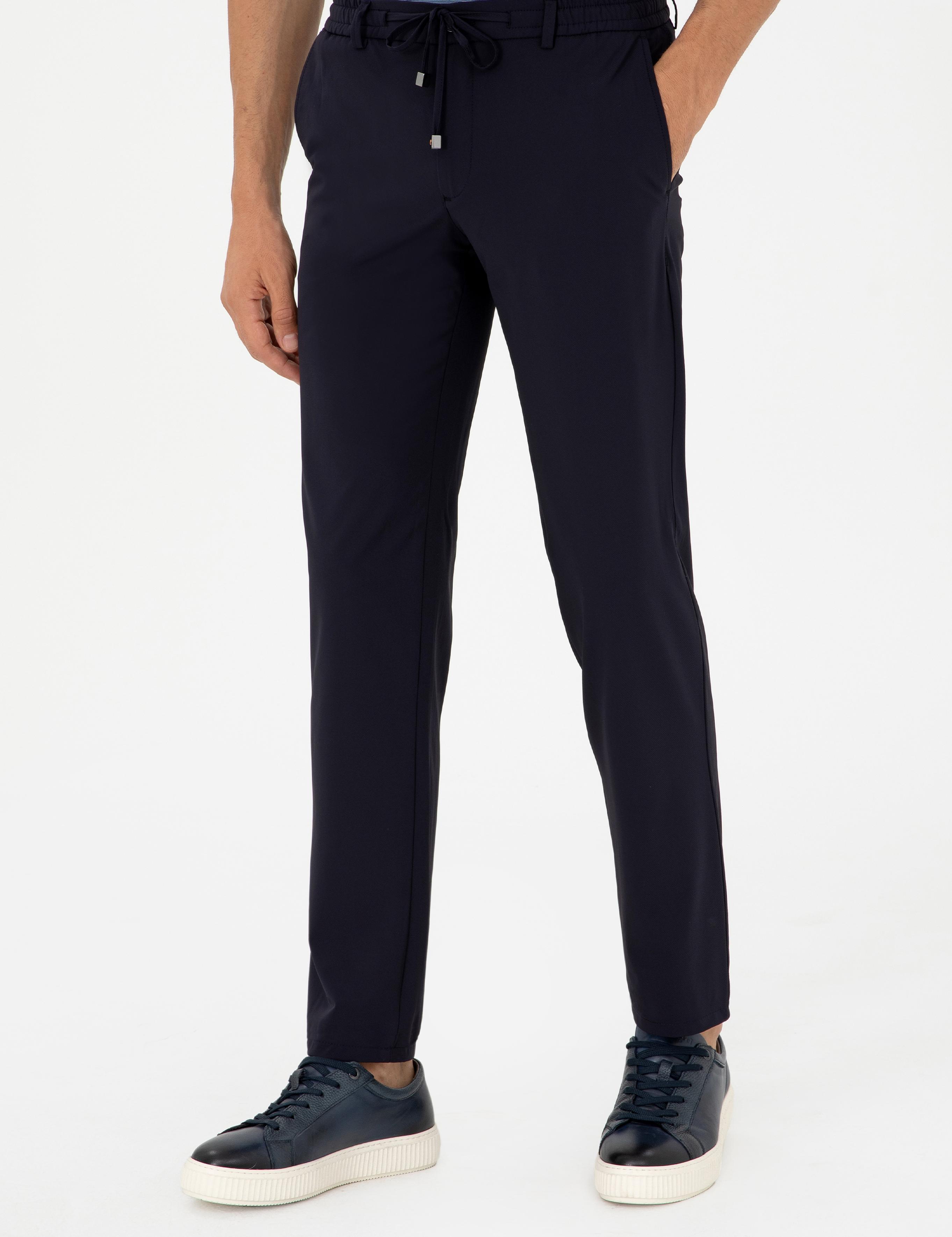 Lacivert Slim Fit Kumaş Pantolon - 50305035015