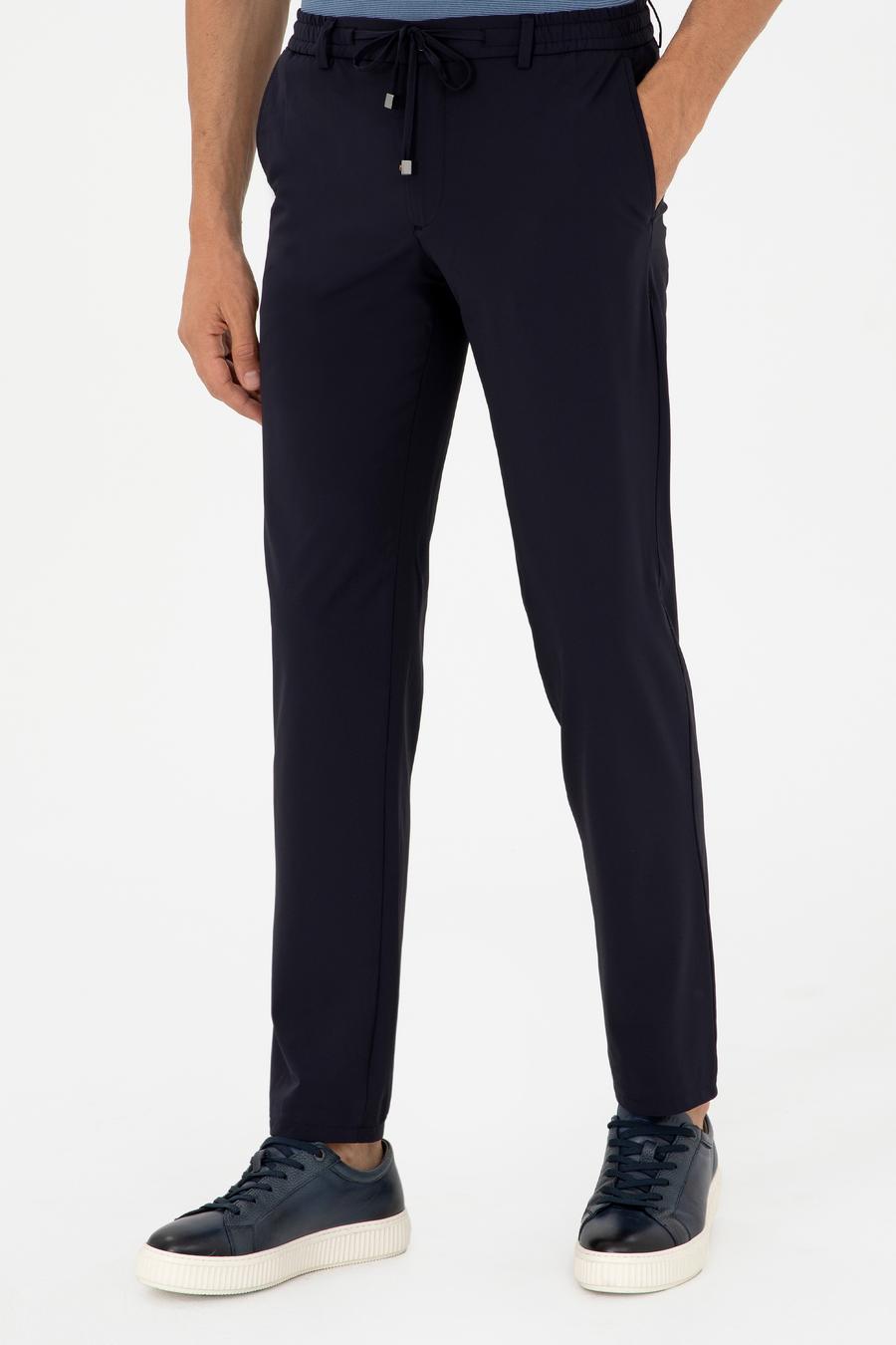 Lacivert Slim Fit Kumaş Pantolon - 50305035015