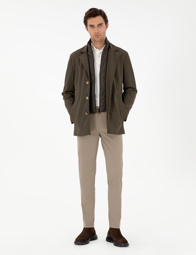 Vizon Slim Fit Kanvas Pantolon