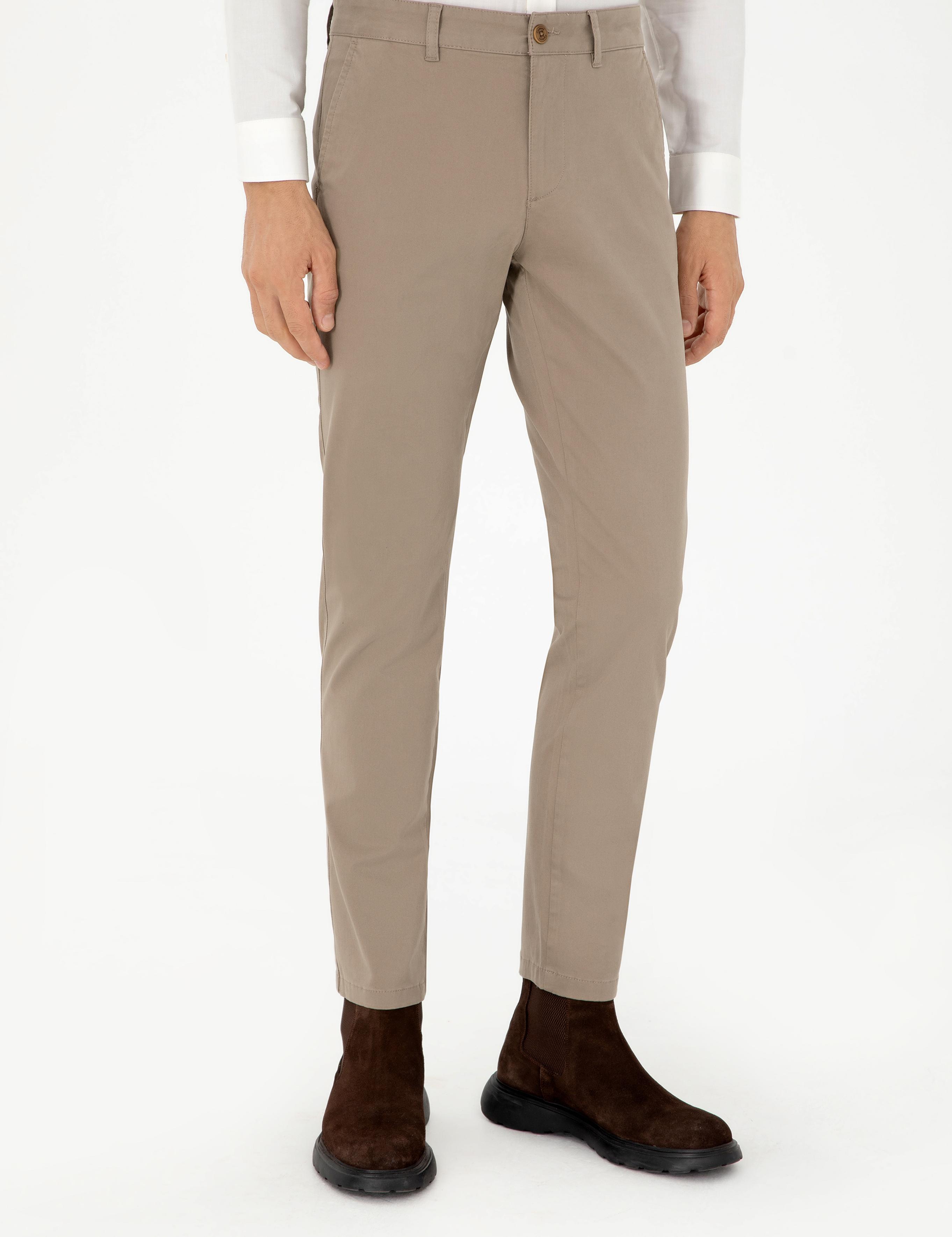 Vizon Slim Fit Kanvas Pantolon - 50304318023