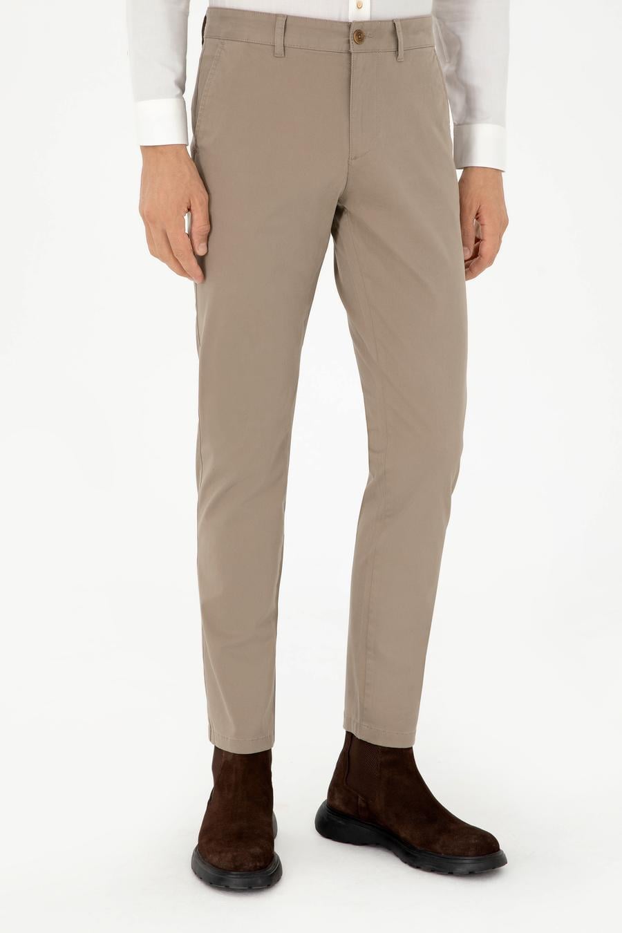 Vizon Slim Fit Kanvas Pantolon - 50304318023