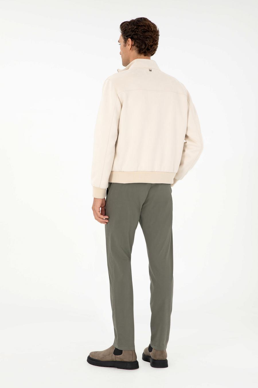 Haki Slim Fit Kanvas Pantolon - 50304318103