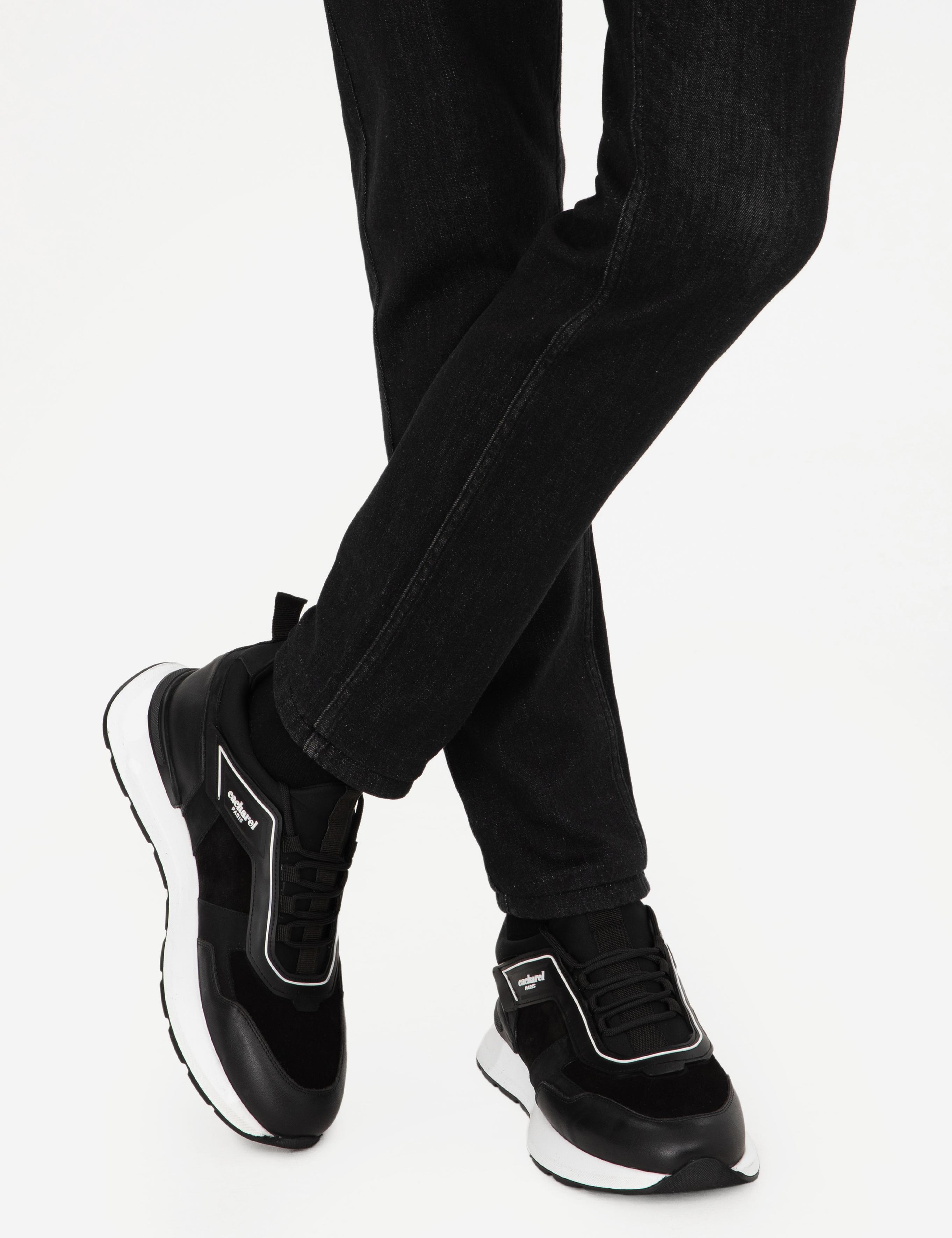 Siyah Eva Taban Sneaker Ayakkabı - 50295436018