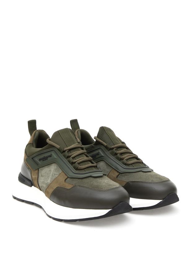 Haki Eva Taban Sneaker Ayakkabı