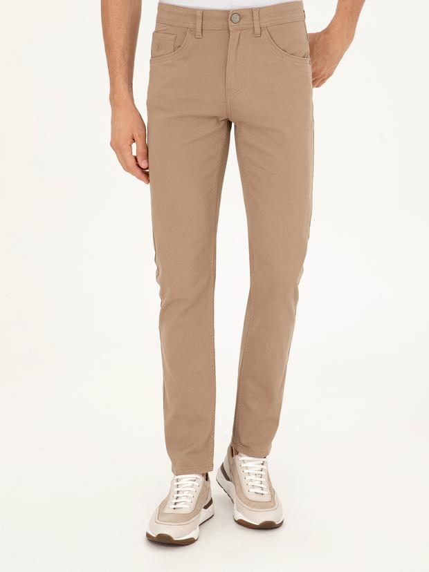Vizon Slim Fit Pamuk Karışımlı Jean Pantolon