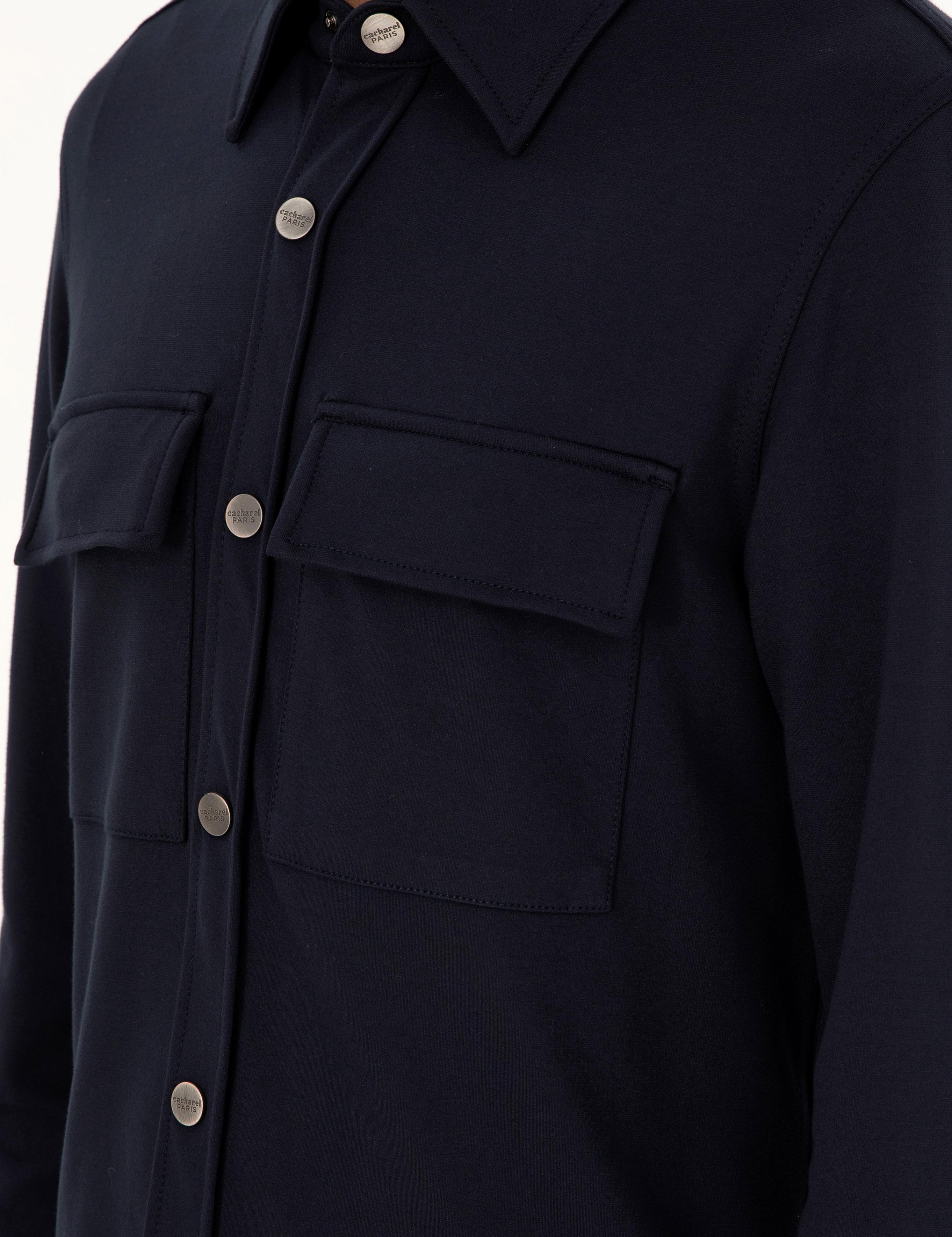 Lacivert Regular Fit Ceket Gömlek - 50292995015