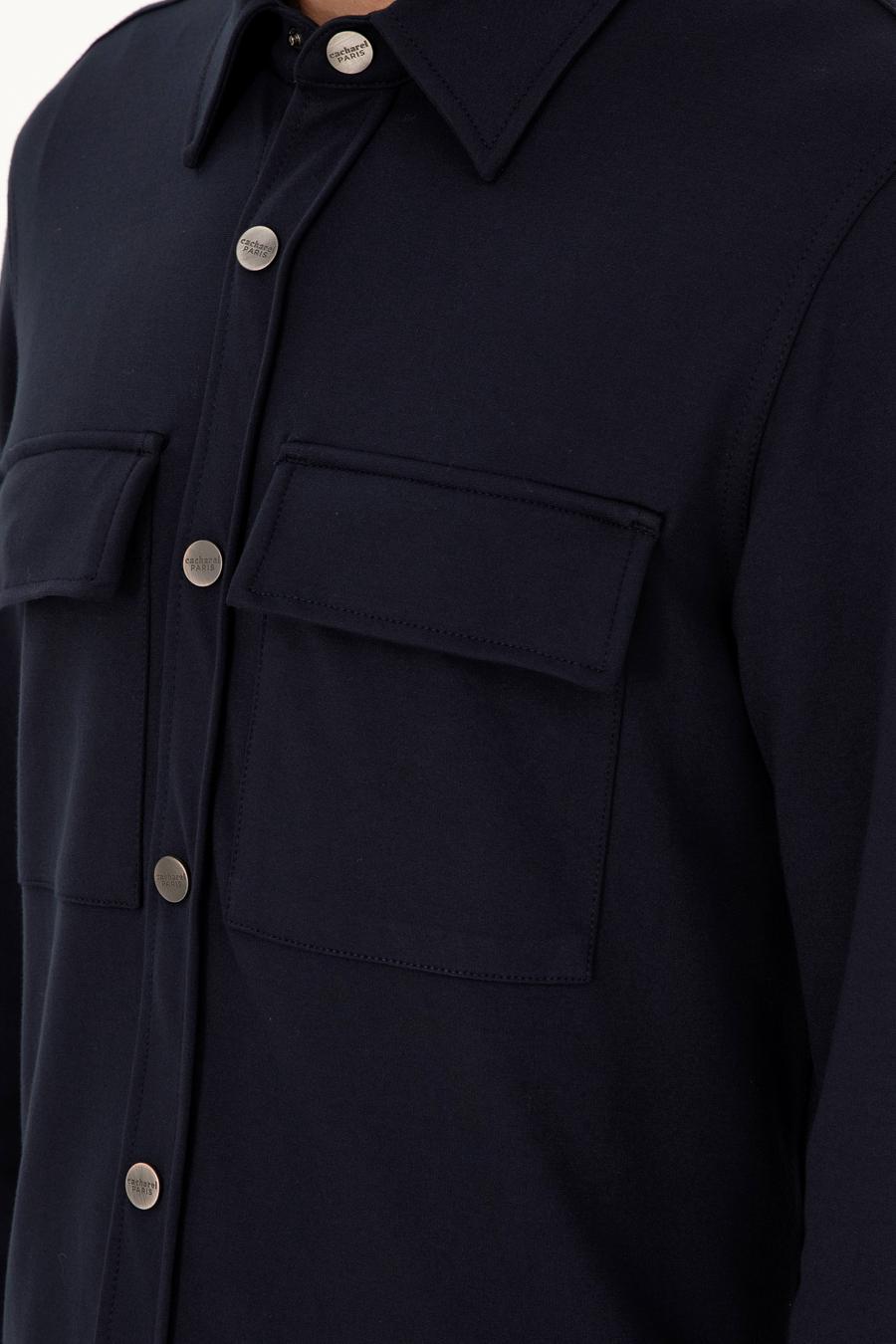 Lacivert Regular Fit Ceket Gömlek - 50292995015