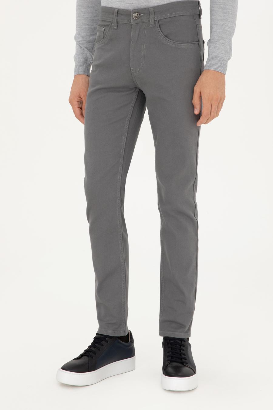Antrasit Slim Fit Jean Pantolon - 50296774102