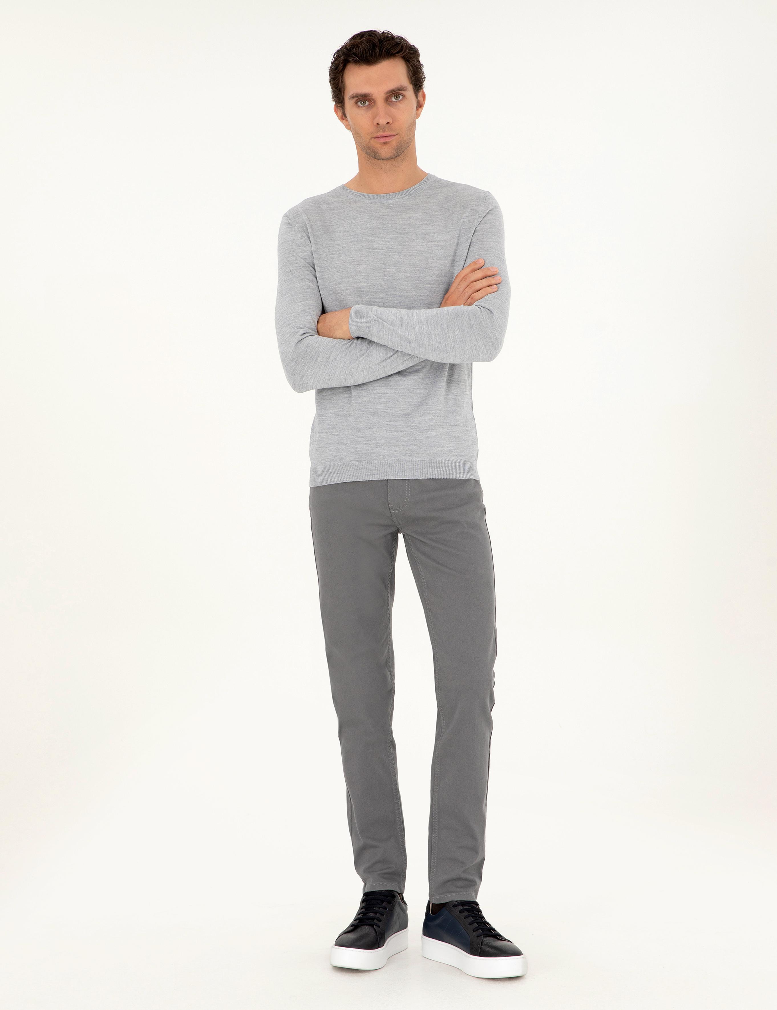 Antrasit Slim Fit Jean Pantolon - 50296774102