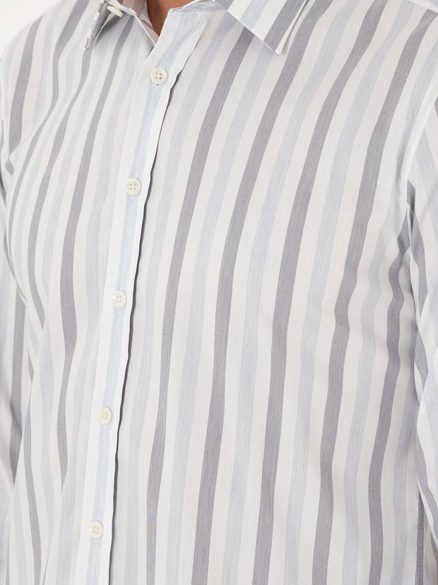 Saks Slim Fit Uzun Kollu Gömlek