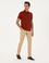 Camel Slim Fit Pamuk Karışımlı Kanvas Pantolon