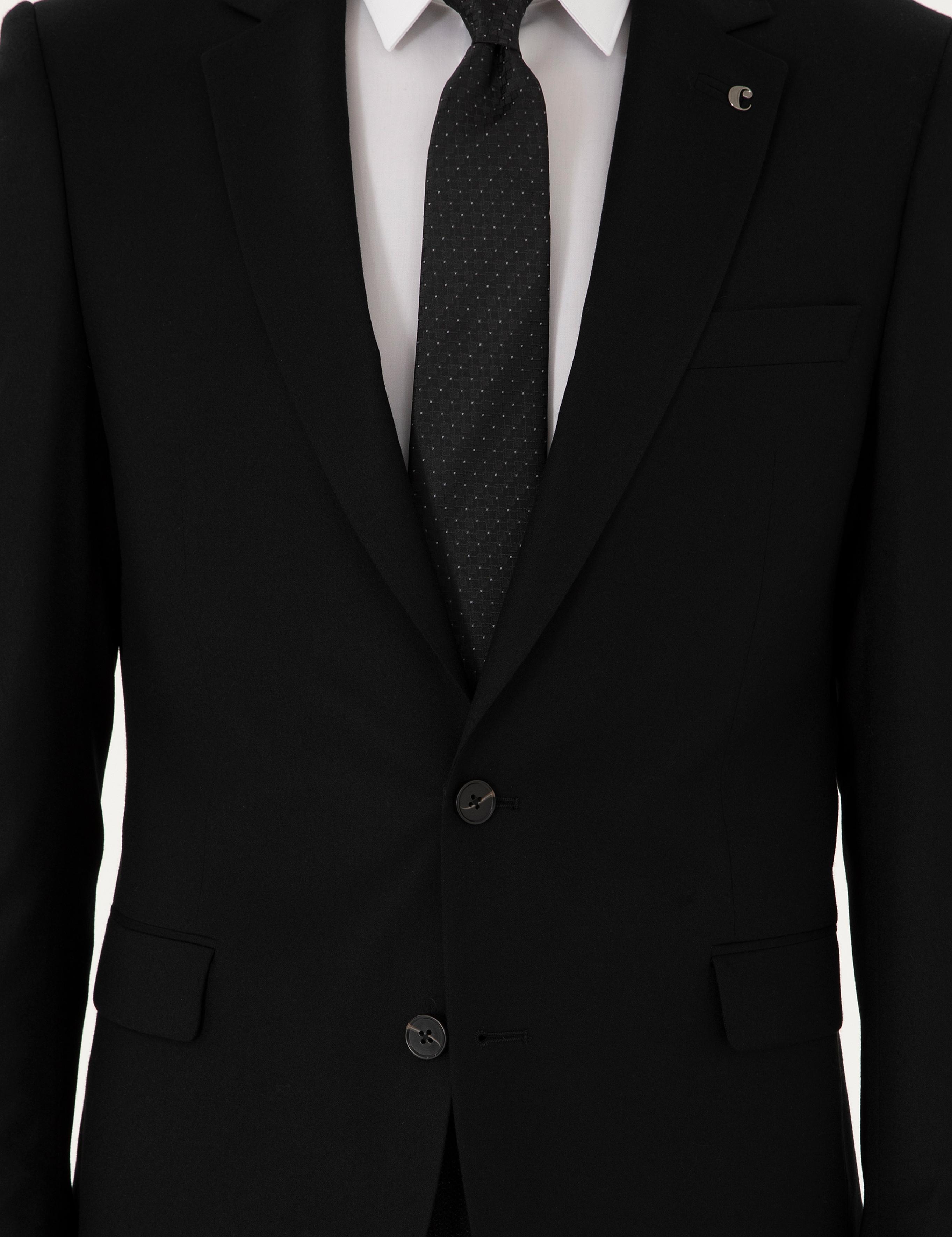 Siyah Slim Fit Ceket - 50292488248
