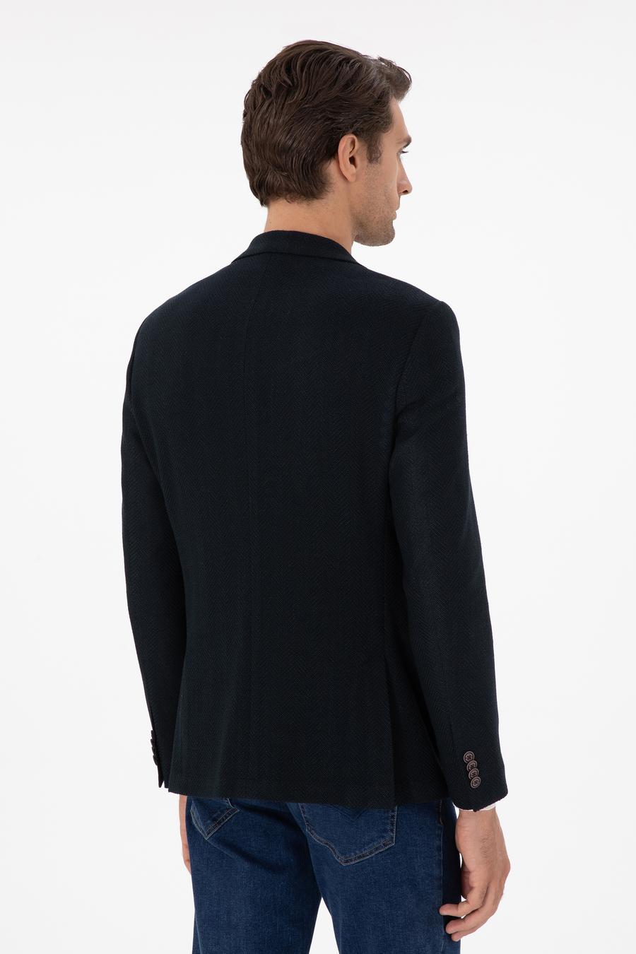 Yeşil Slim Fit Ceket - 50290533053