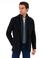 Lacivert Slim Fit Mont