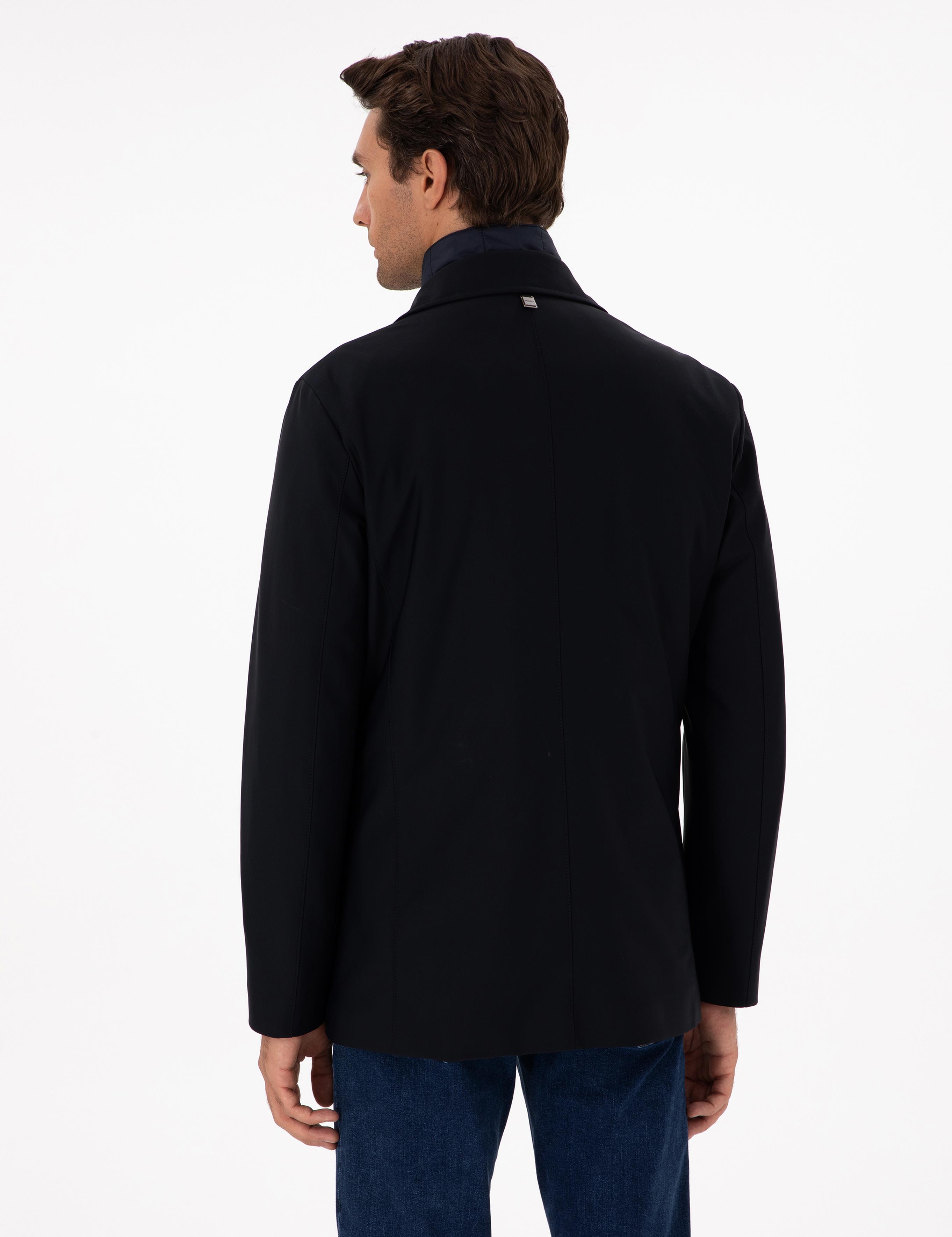 Lacivert Slim Fit Mont - 50292651013
