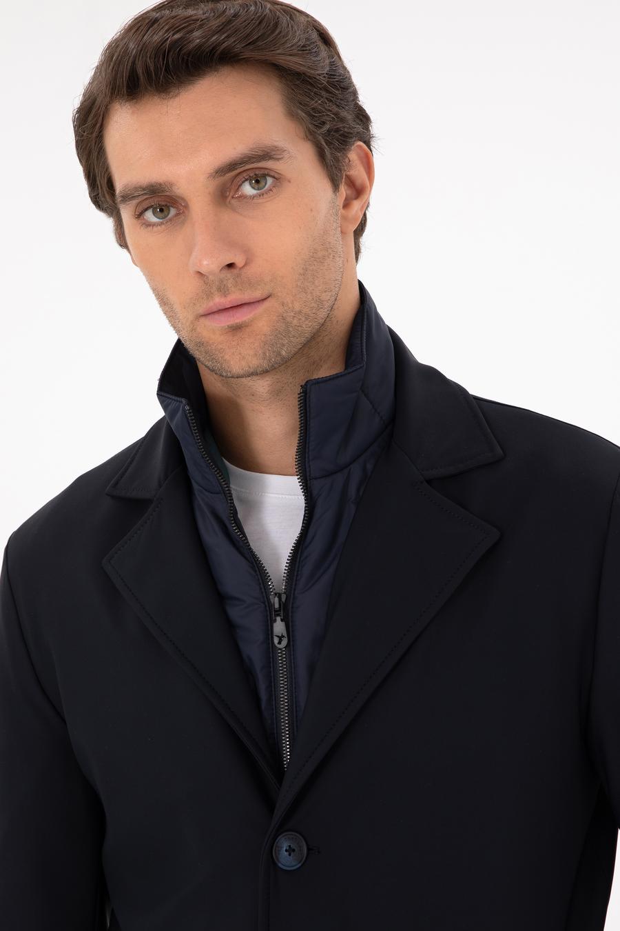 Lacivert Slim Fit Mont - 50292651013