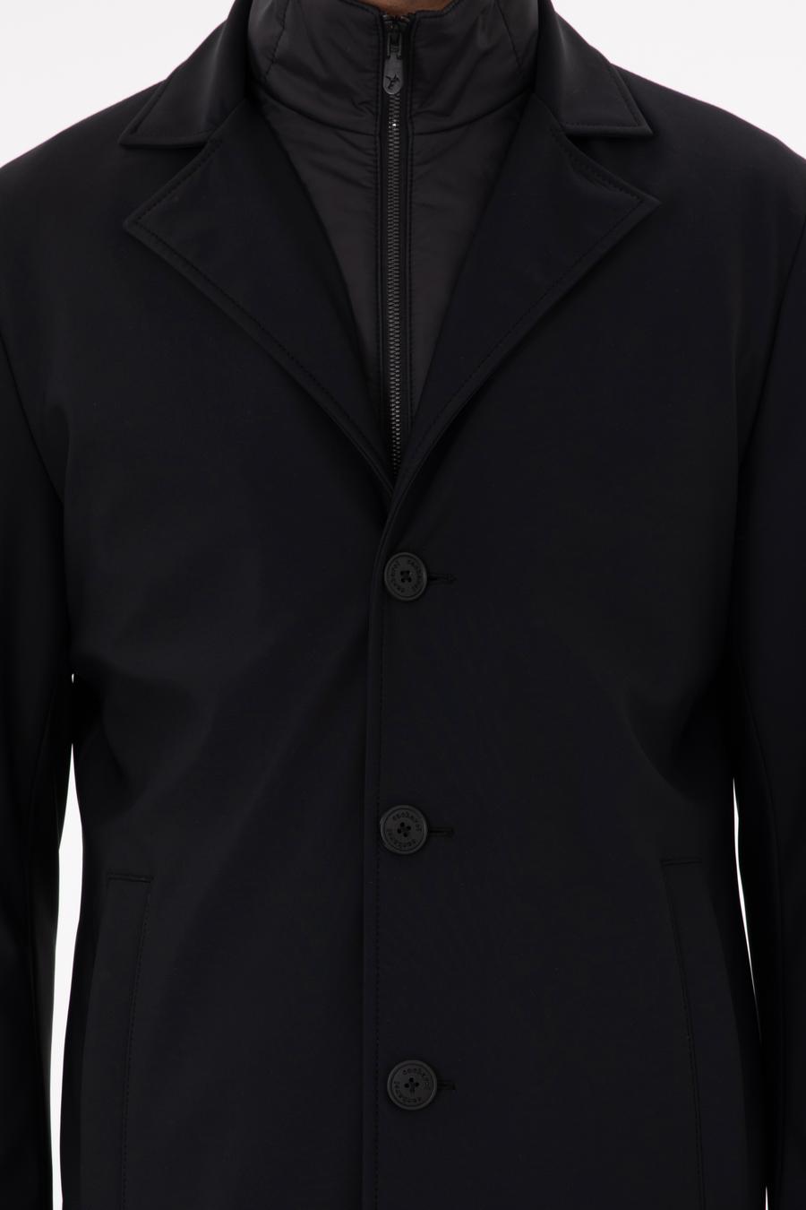 Siyah Slim Fit Mont - 50292651006