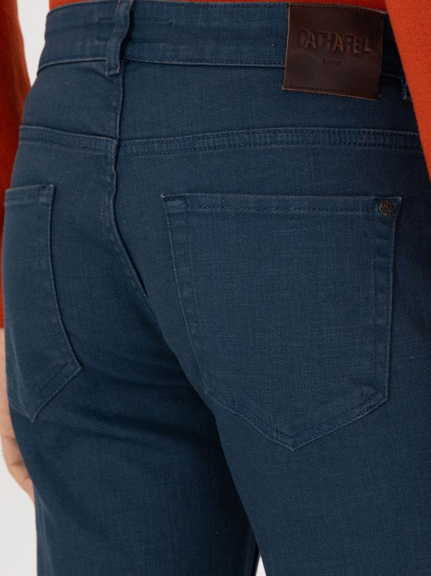 Petrol Slim Fit Jean Pantolon